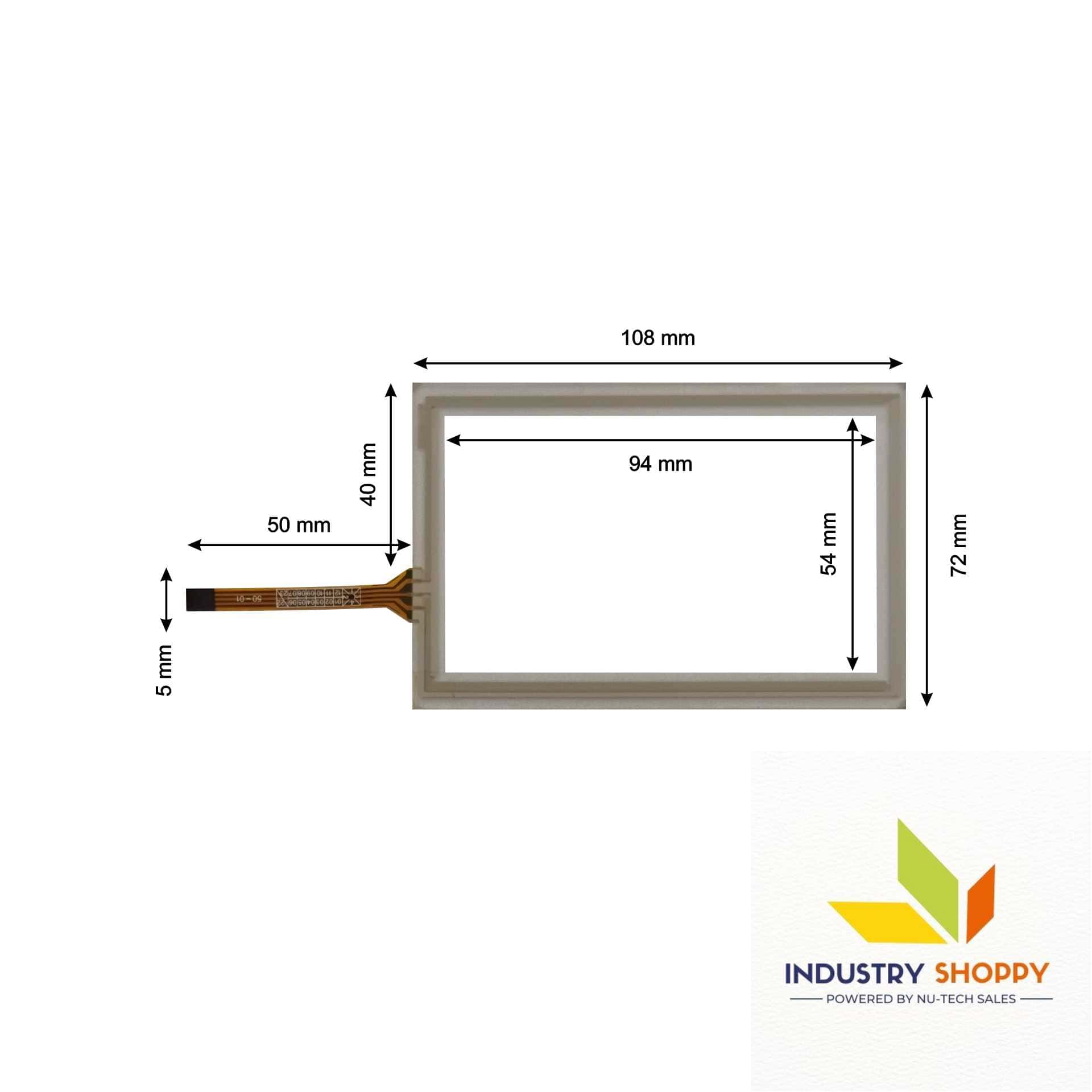 Touch Screen for Allen-Bradley 2711R-T4T HMI Panel Touch Screen for Allen-Bradley 2711R-T4T HMI Panel